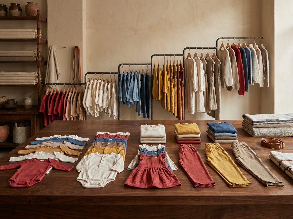 Textiles para línea infantil
